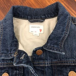 CrewCuts bluejean jacket